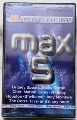 Max 5 19 of todays biggest hits Audio Cassette(Sealed)