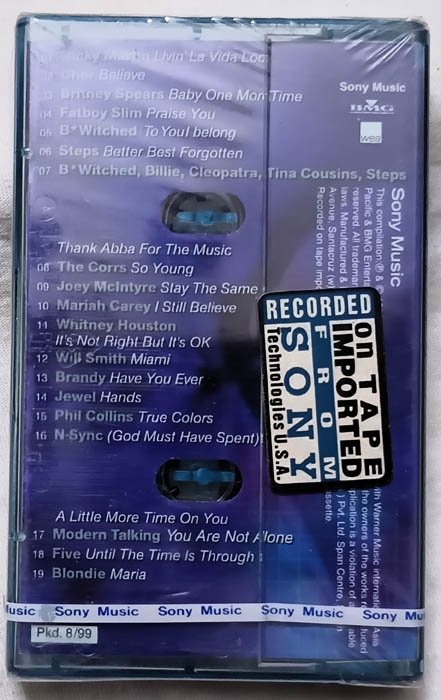 Max 5 19 of todays biggest hits Audio Cassette.
