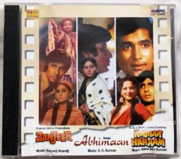 Namak Haraam – Zanjeer – Abhimaan Audio cd