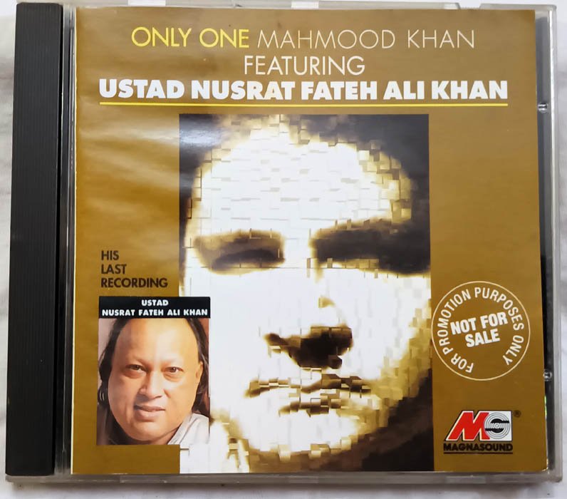 Only one Mahmood Khan Featuring Ustad Nusrat Fateh Ali Khan Hindi Audio cd