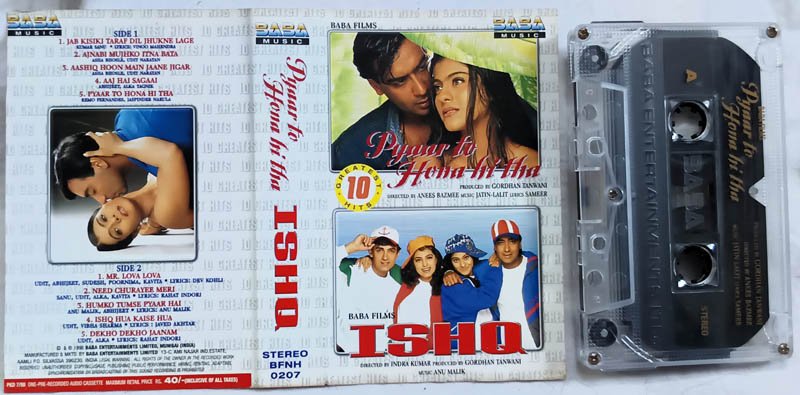 Pyaar to hona hi tha - ishq Hindi Film Audio cassette