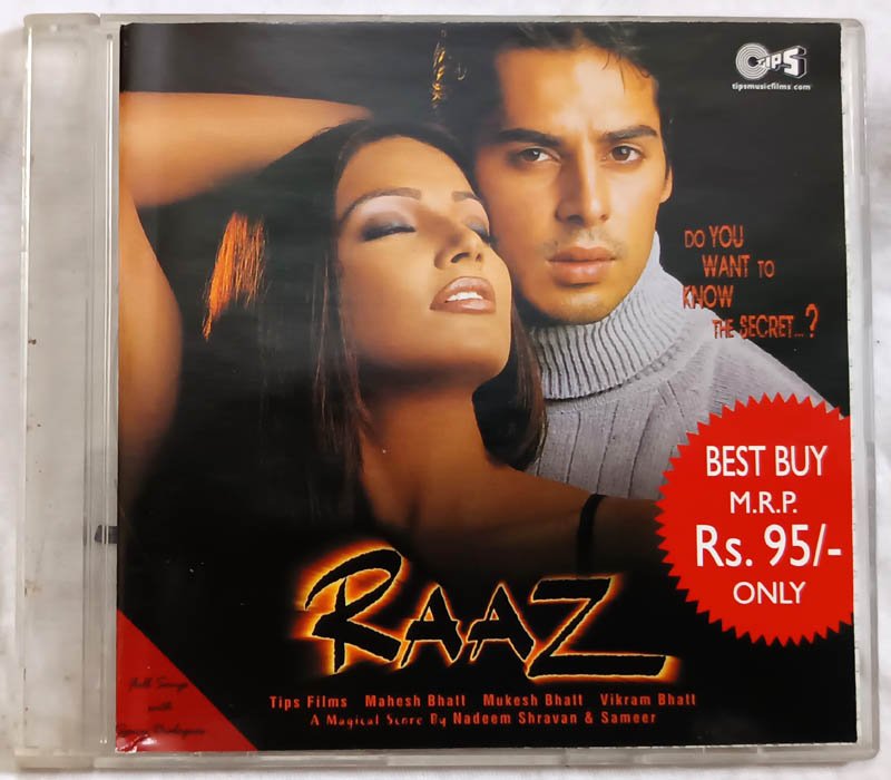 Raaz Hindi Audio Cd By Nadeem Shravan-Sameer