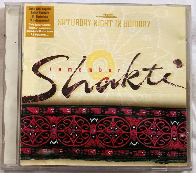 Remember Shakti Saturday Night in Bombay Audio cd