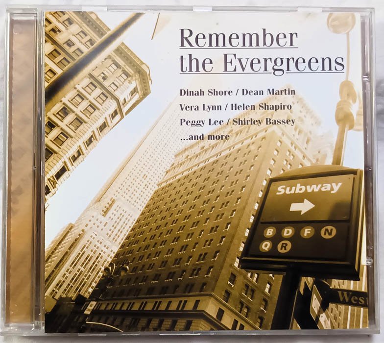 Remember The Evergreens Audio Cd