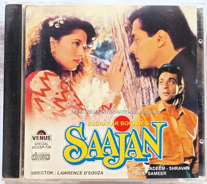 Saajan Hindi Film Audio cd By Nadeem Shravan