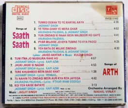 Saath Saath – Arth Hindi Audio Cd
