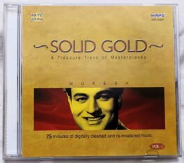 Solid Gold Mukesh Vol 1 & 2 Hindi Audio Cd