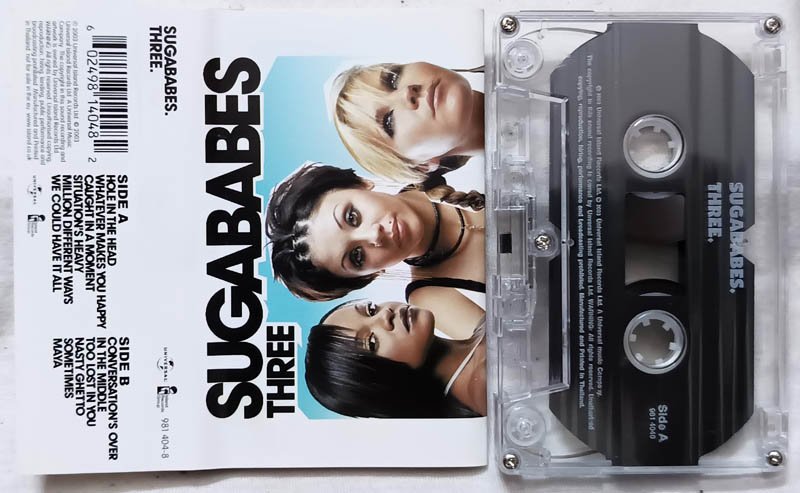 Sugababes Three Audio cassette