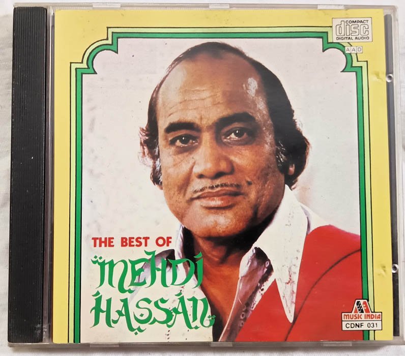 The Best of Mehdi Hassan Hindi Audio Cd