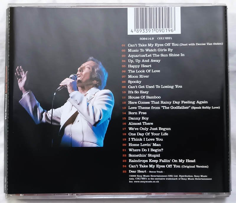 The Essential Andy Williams Audio Cd