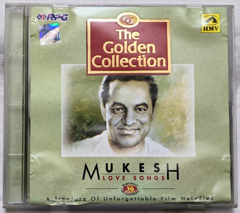 The Golden Collection Mukesh Love Songs Audio CD