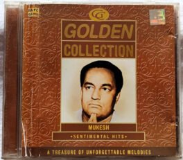 The Golden Collection Mukesh Sentimental Hits Hindi Audio CD