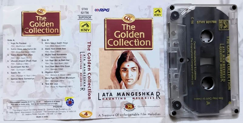 The golden collection Lata Mangeshkar Haunting Melodies Audio Cassette