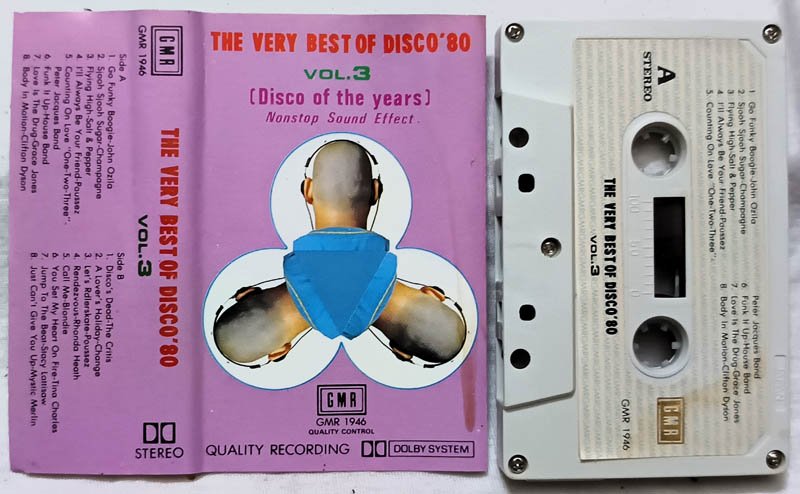 The very best of disco 8o Vol 3 Audio Cassette