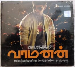 Vaamanan Tamil Audio CD By Yuvan Shankar Raja