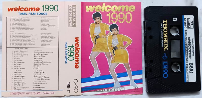 Welcome 1990 Tamil Film Song Audio Cassette