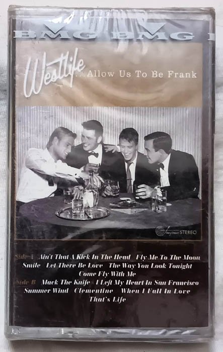 Westlife Allow us to be frank Audio Cassette