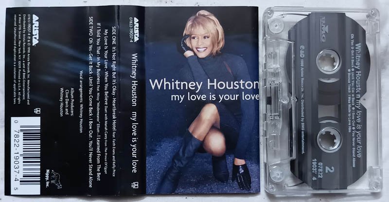 Whitney Houston My love is your love Audio cassette
