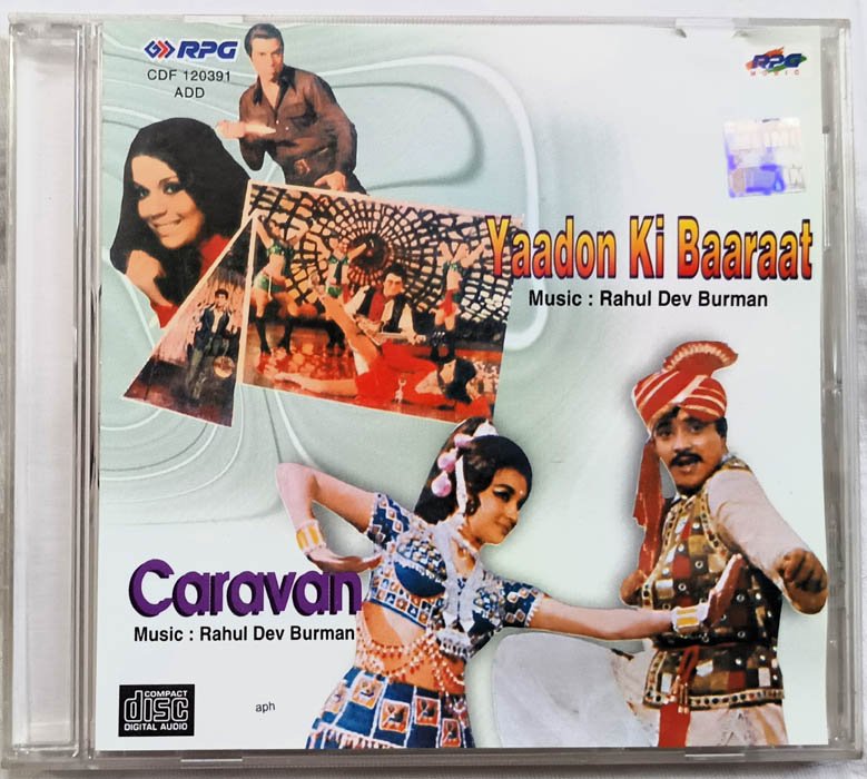 Yaadon Ki Baaraat - Caravan Hindi Audio cd By R D Burman