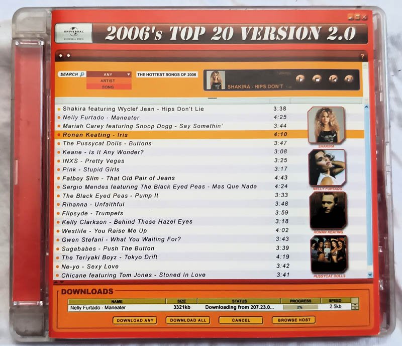 2006 Top 20 version 2.0 Audio cd