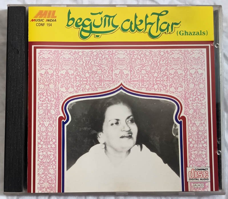 Begum Akhtar Ghazal Hindi Audio Cd