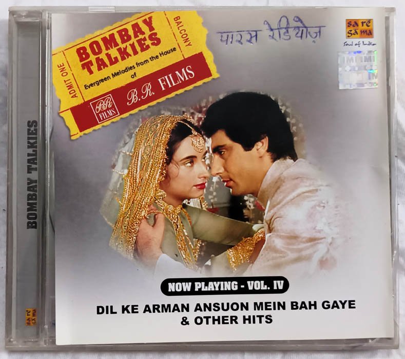 Bombay Talkies Dil Ke Arman Ansuon Bahgaya Hindi Audio cd