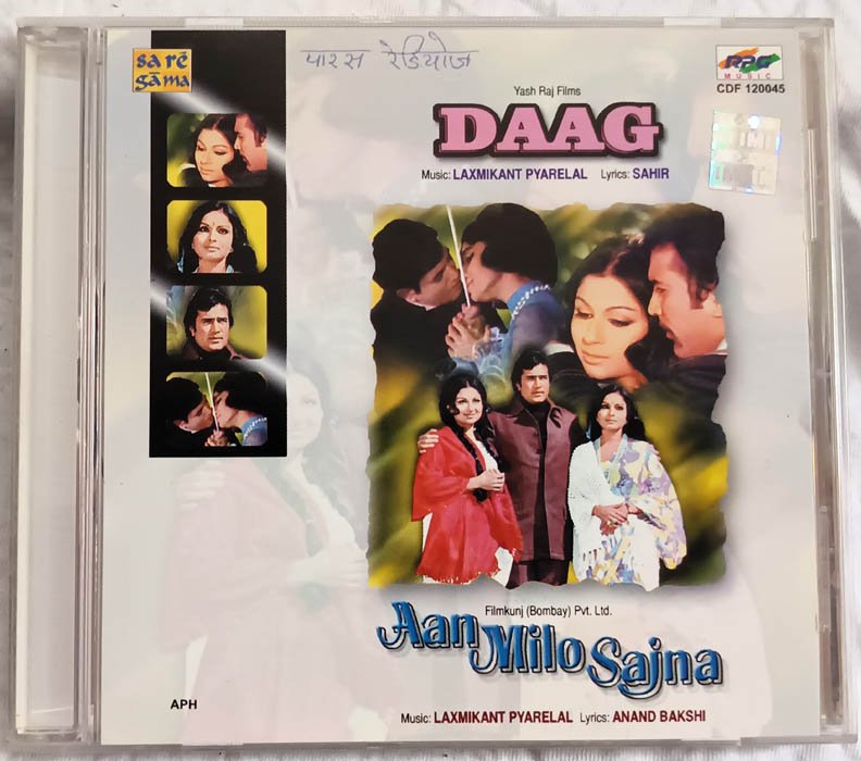 Daag - Aan Milo Sajna Hindi Audio Cd Laxmikant Pyarelal