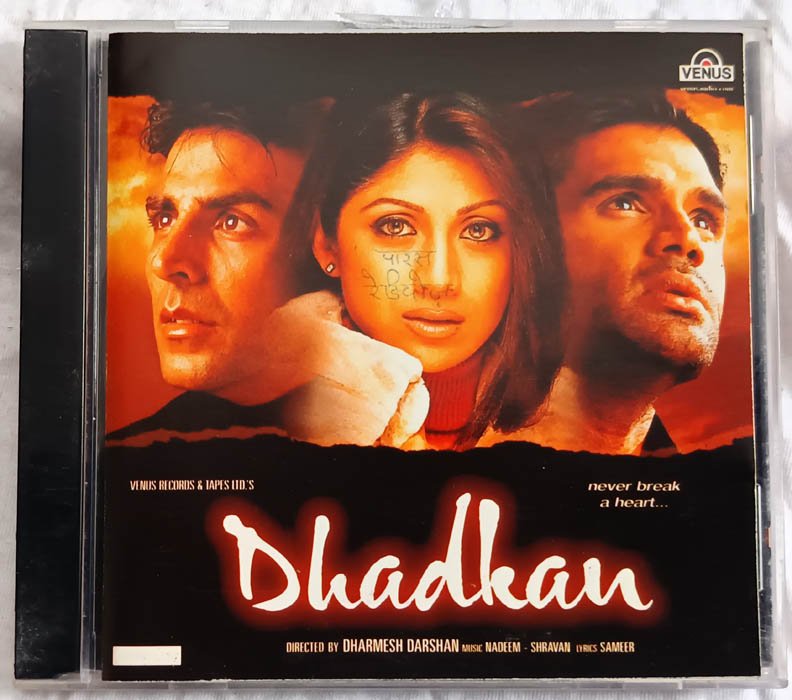 Dhadkan Audio cd By Nadeem Shravan