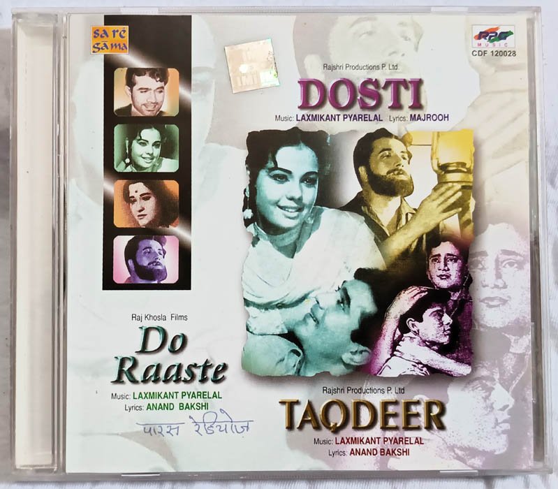 Dosti - Do Raaste Taqdeer Hindi Audio Cd