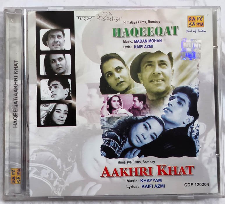 Haqeeqat - Aakhri Khat Hindi Audio cd