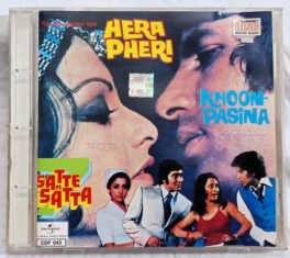 Hera Pheri – Khoon Pasina – Satte Pe Satta Hindi Audio cd