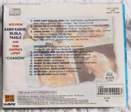 Hits from Kabhi Kabhi – Silsila – Faasle and yash Chopra Latest Chandni Audio cd