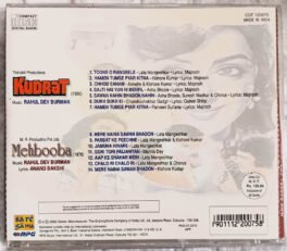 Kudrat – Mehbooba Hindi Audio cd By R D Burman