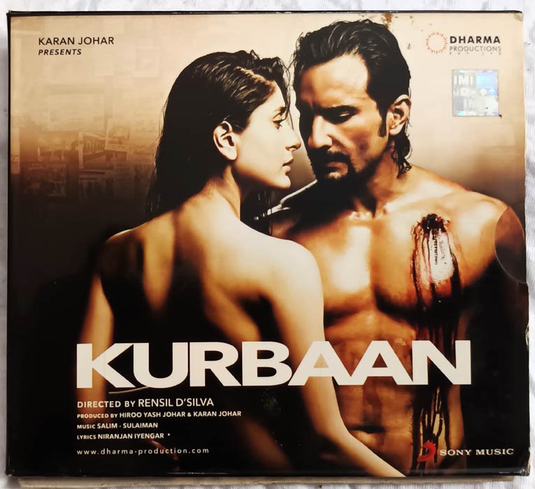 Kurbaan Hindi Audio Cd By Salim - Sulaiman