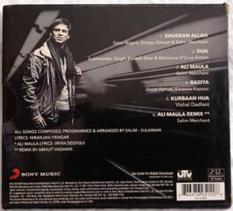 Kurbaan Hindi Audio Cd By Salim – Sulaiman