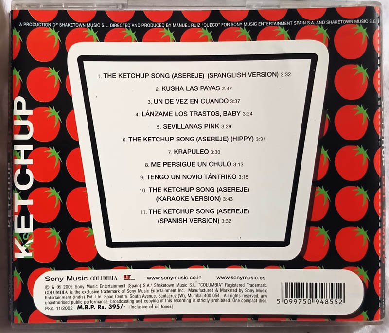 Las Ketchup Del Tomato Album Audio Cd