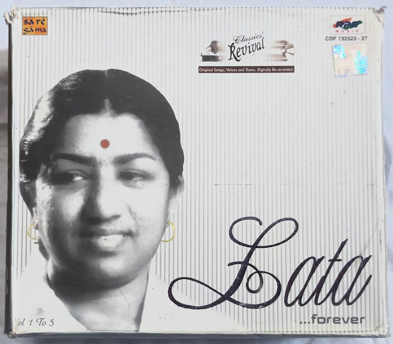 Lata Forever Bahon Mein Chale Aao Vol 1 to 5 Hindi Audio cd