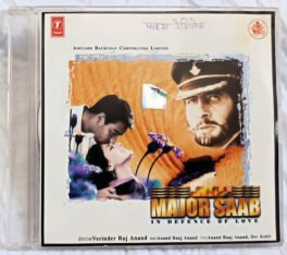 Major Saab Hindi Audio CD