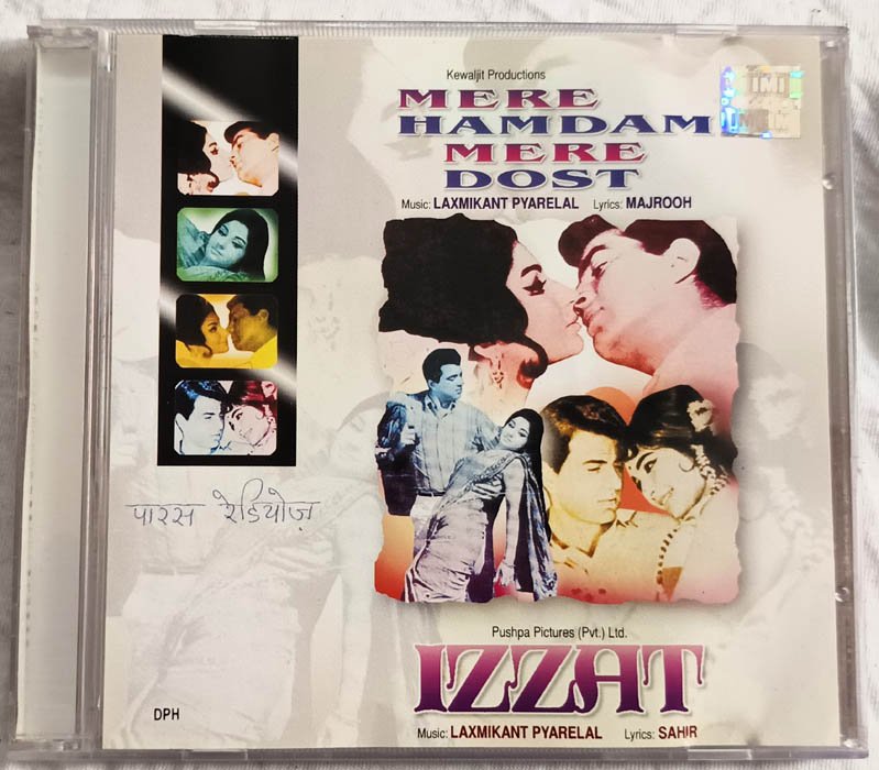 Mere Hamdam Mere Dost-Izzat Hindi Audio cd By Laxmikant Pyarelal