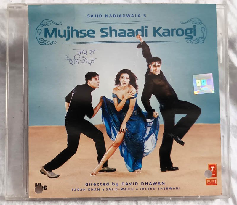 Mujhse Shaadi Karogi Hindi Audio cd By Sajid Wajid