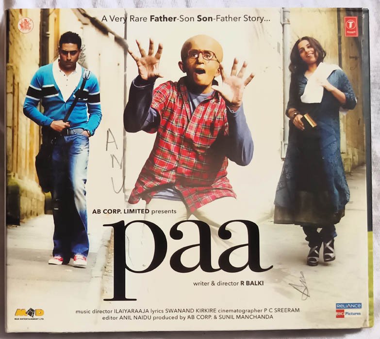 Paa Hindi Audio cd By Ilaiyaraaja