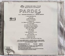 Pardes Audio Cd By Nadeem Shravan
