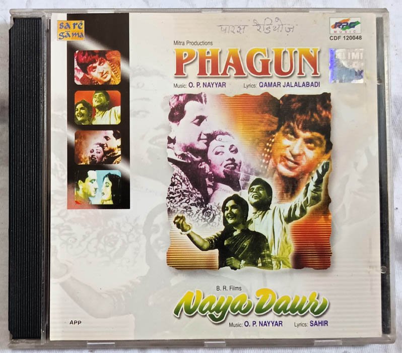 Phagun - Naya Daur Hindi Audio cd By O.P.Nayyar