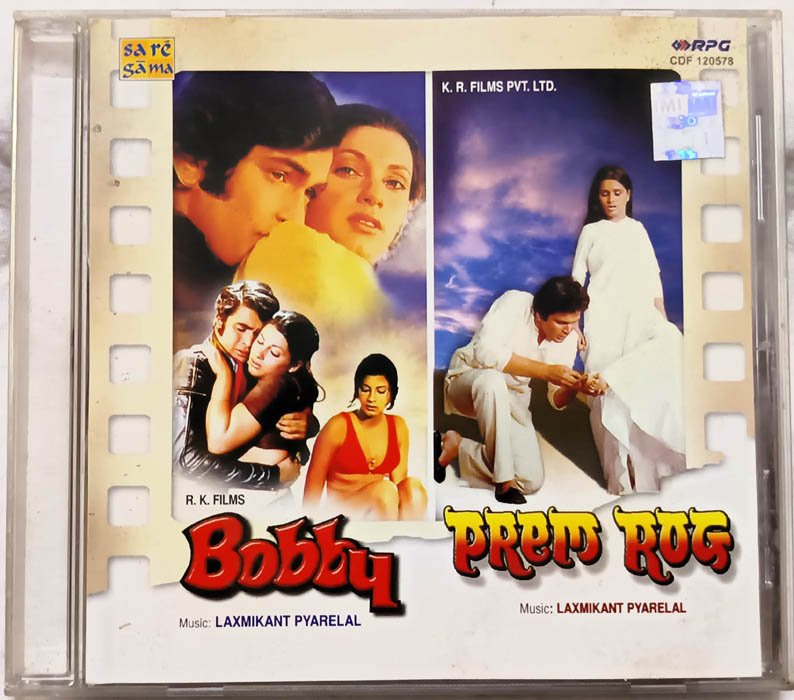 Prem Rog - Bobby Hindi Audio Cd By Laxmmikant Pyarelal