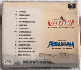 Qurbani – Abdullah Hindi Audio cd