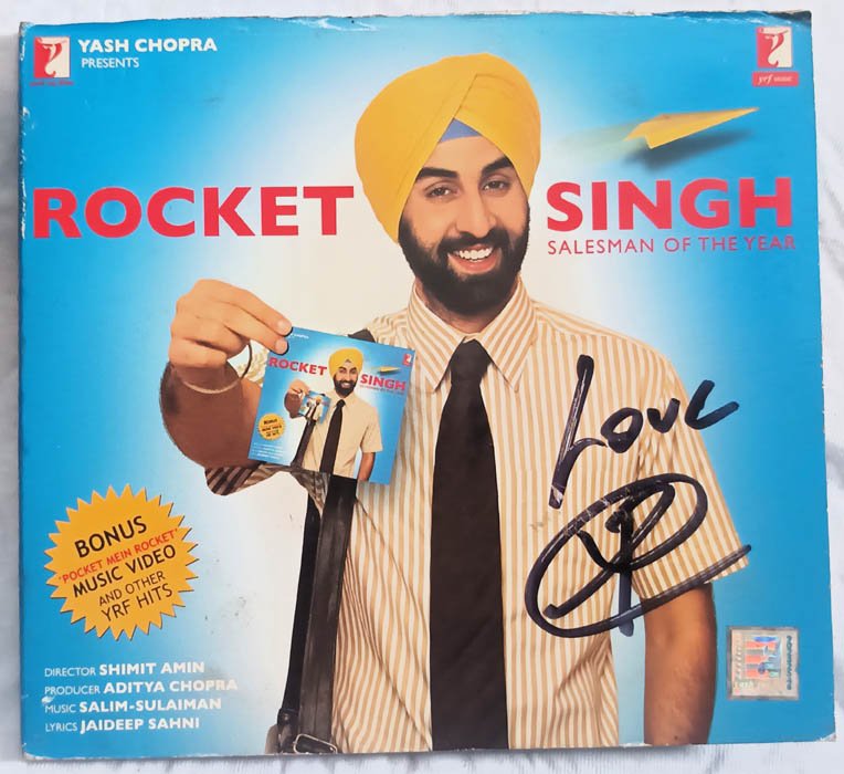 Rocket Singh Hindi Audio cd