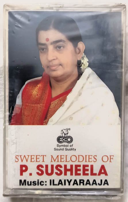 Sweet Melodies P.Susheela Tamil Audio cassette By Ilaiyaraaja