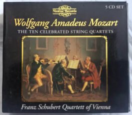 Wolfgang Amadeus Mozart The ten celebrated string quartets Audio CD