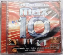 18 of todays Biggest Hits Max 10 Audio cd (Sealed)