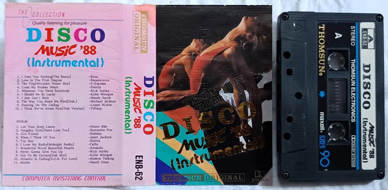 Disco Music 88 Instrumental Audio Cassette